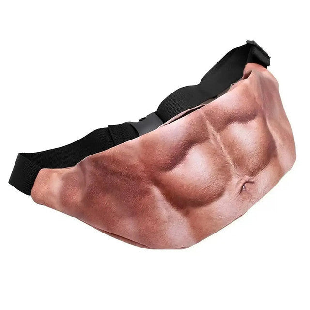 π Funny Belly Fanny Pack β Realistic Fake Belly Waist Bag