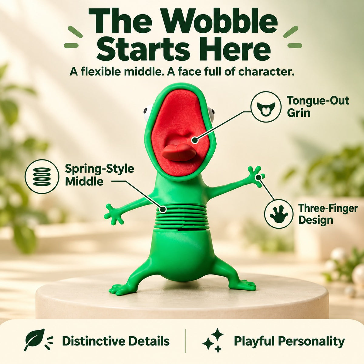 🦎 A Little Wobble A Big Laugh