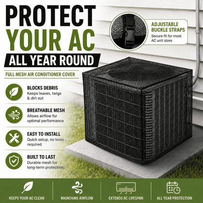 Breathable Mesh AC Cover
