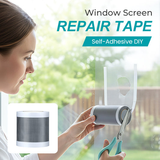 📢📢50% OFF !!⏰ Self-Adhesive DIY Window Screen Repair Tape