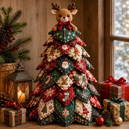 🔥Last Day 49% OFF 🔥DIY Quilted Christmas Tree Kit