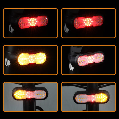 🚲💡 Smart Bike Turn Signal Tail Light – Wireless Remote, 6 Light Modes & USB Rechargeable