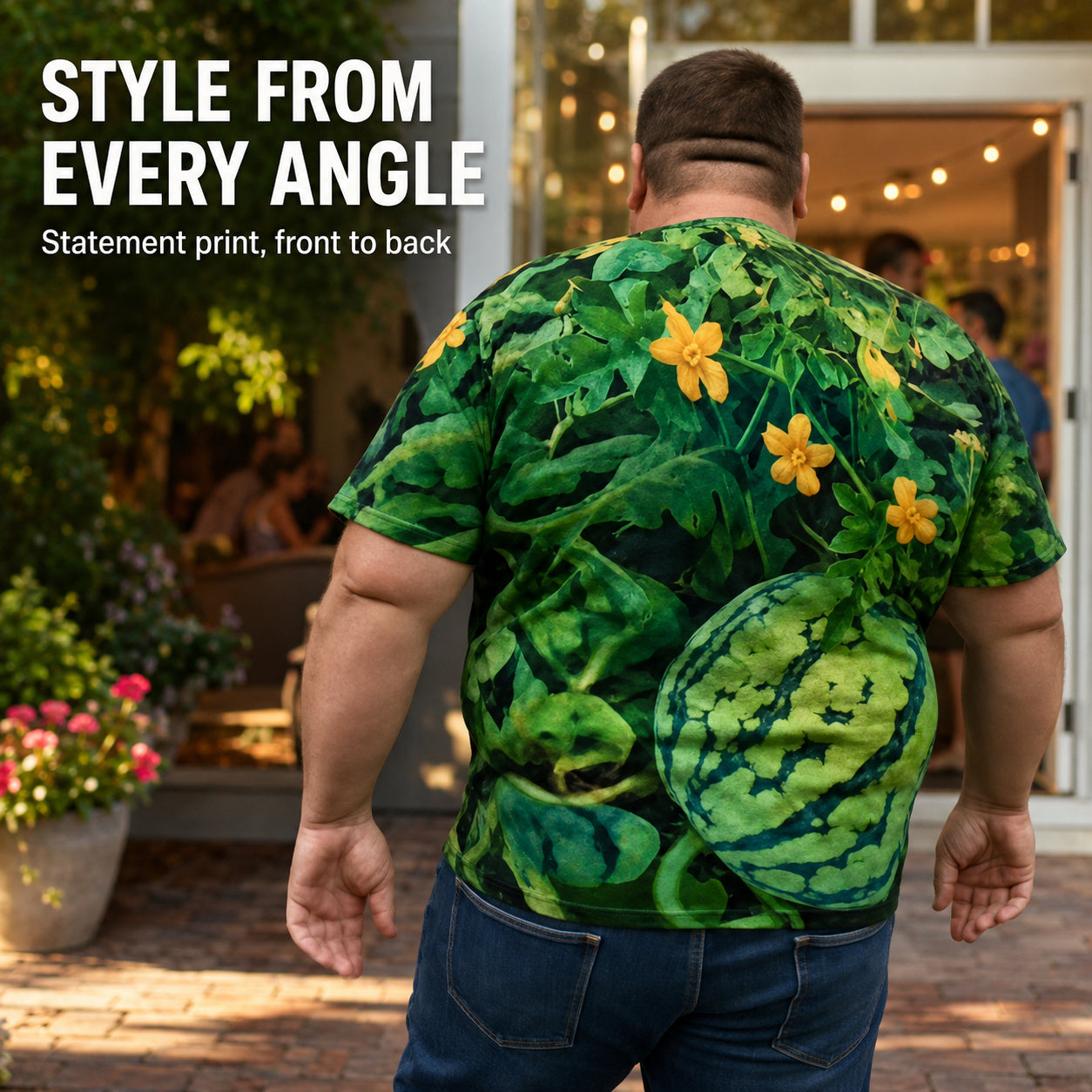 Men's Funny 3D Watermelon T-Shirt – The Shirt That Makes Everyone Smile