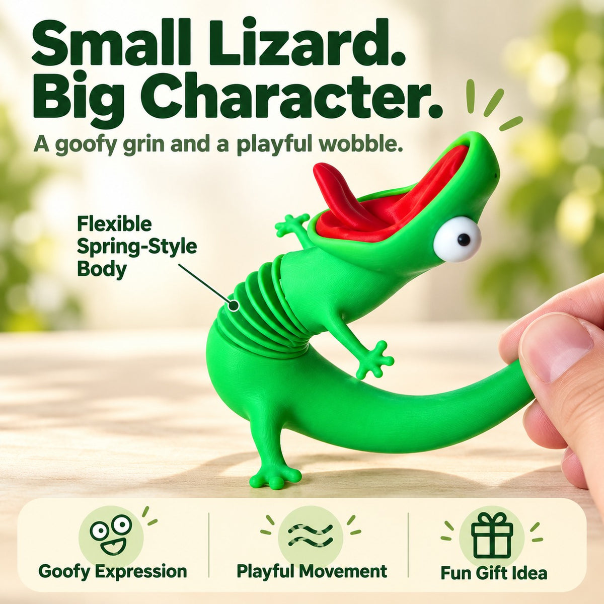 🦎 A Little Wobble A Big Laugh
