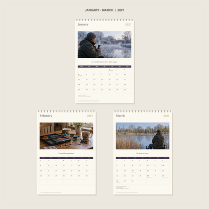 🔥The Peg Is Booked - 2027 A4 Wall Calendar