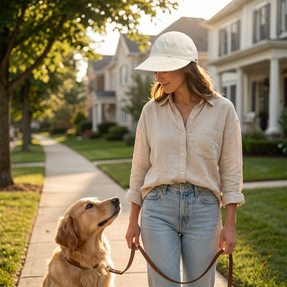 Women's Breathable Adjustable Ponytail Sun Hat