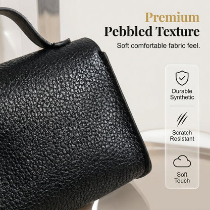 Mini Square Bag Pendant Keychain - High Quality Leather with Colorful Strap, Cute Car Keychain & Bag Charm Accessory