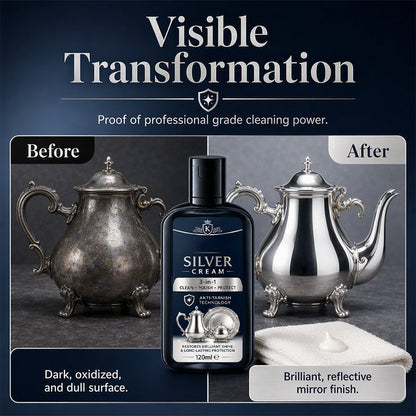 Anti-Tarnish Silver Polish Cream