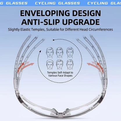 💯Photochromic Cycling Sunglasses – Auto Light Adjusting😎