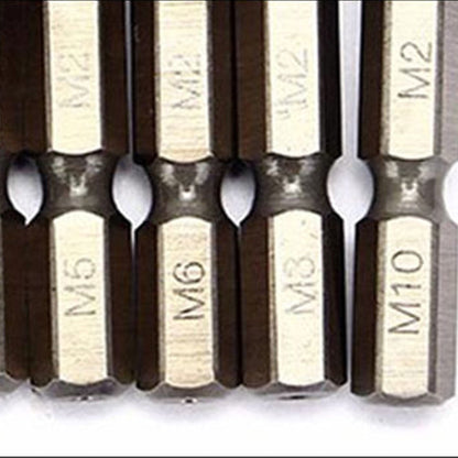 Hex Shank Combination Drill and Tap Bit Set