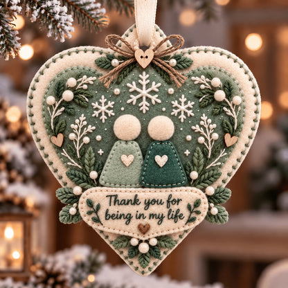 🧶Felt Holiday Keepsake Ornament