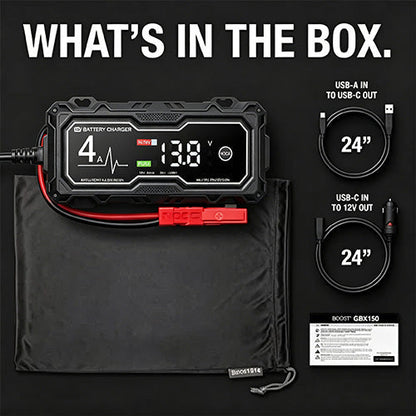 💥GBX155 4250A Car Jump Starter — Suitable for 10.0L Gasoline & 8.0L Diesel Engines