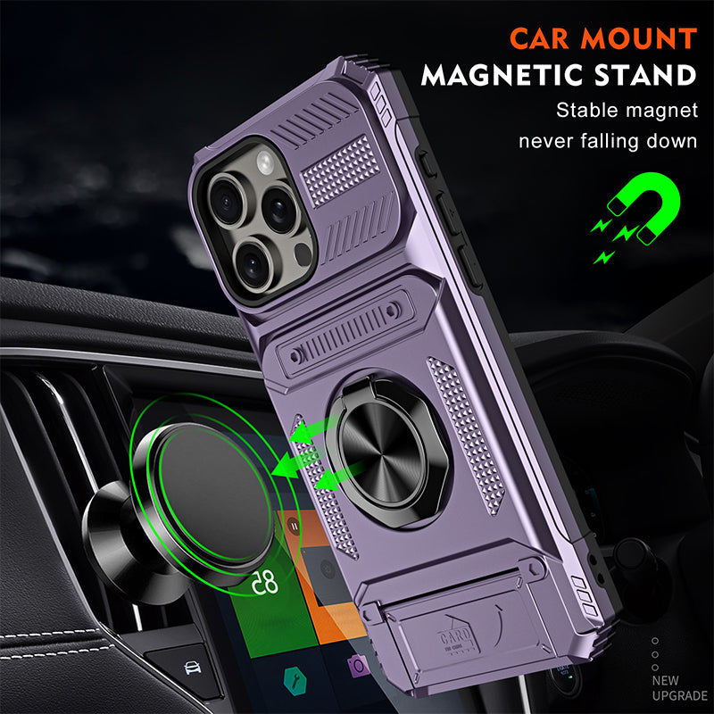 📱 50% OFF | Magnetic Phone Case with Card Holder