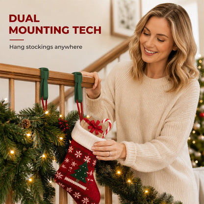 🎄 Christmas Garland Clips – Heavy-Duty Holiday Decoration Hangers