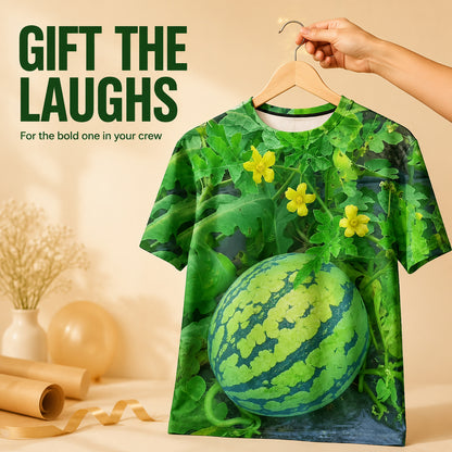 Men's Funny 3D Watermelon T-Shirt – The Shirt That Makes Everyone Smile