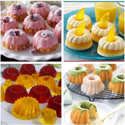 ⏳🔥LIMITED-TIME 50% OFF! ⏰Silicone Donut-Style Baking Cups🧁