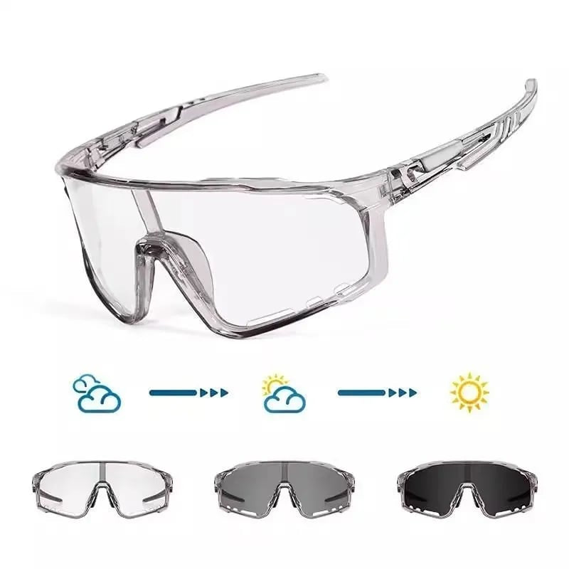 💯Photochromic Cycling Sunglasses – Auto Light Adjusting😎