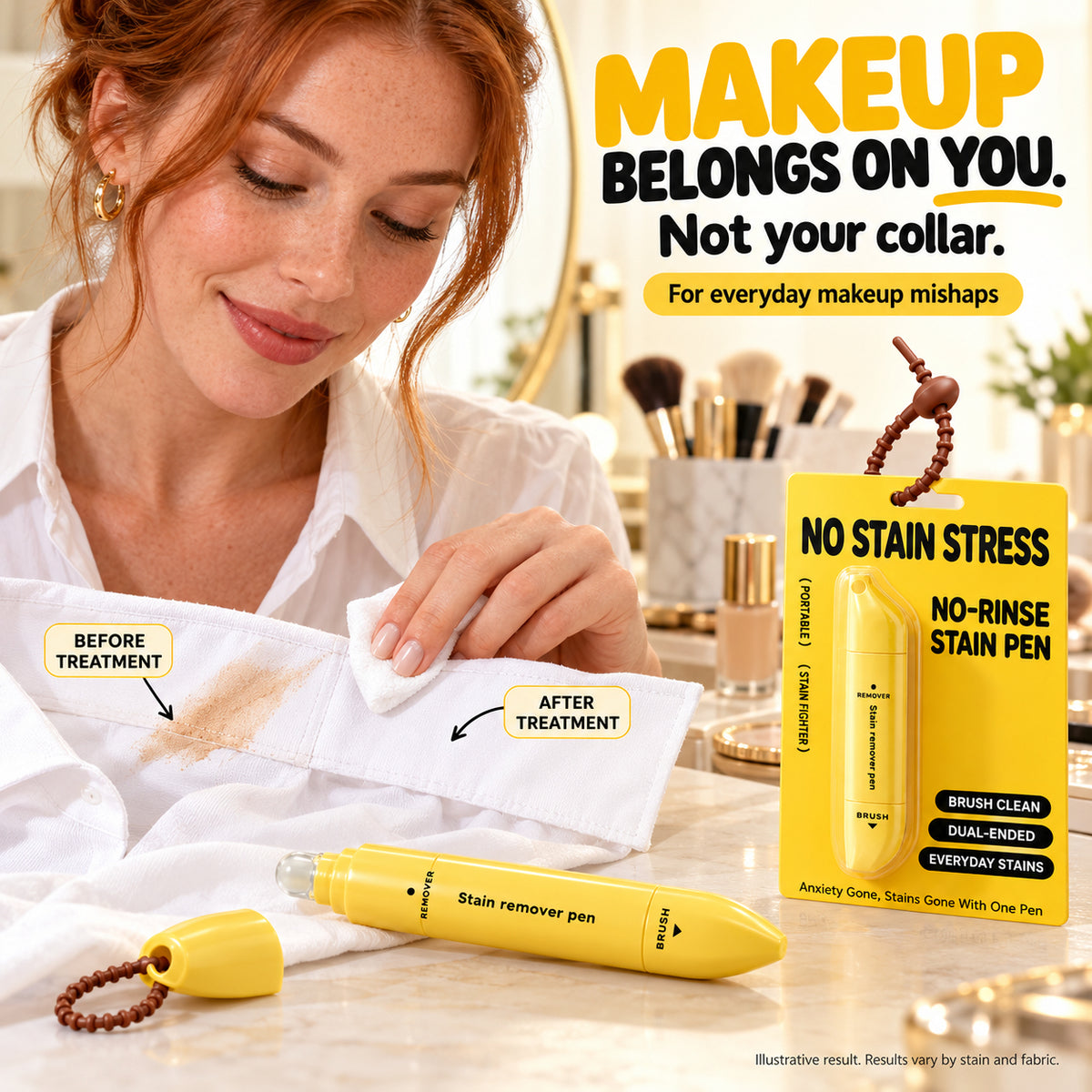 Portable Dual-Head Stain Remover Pen