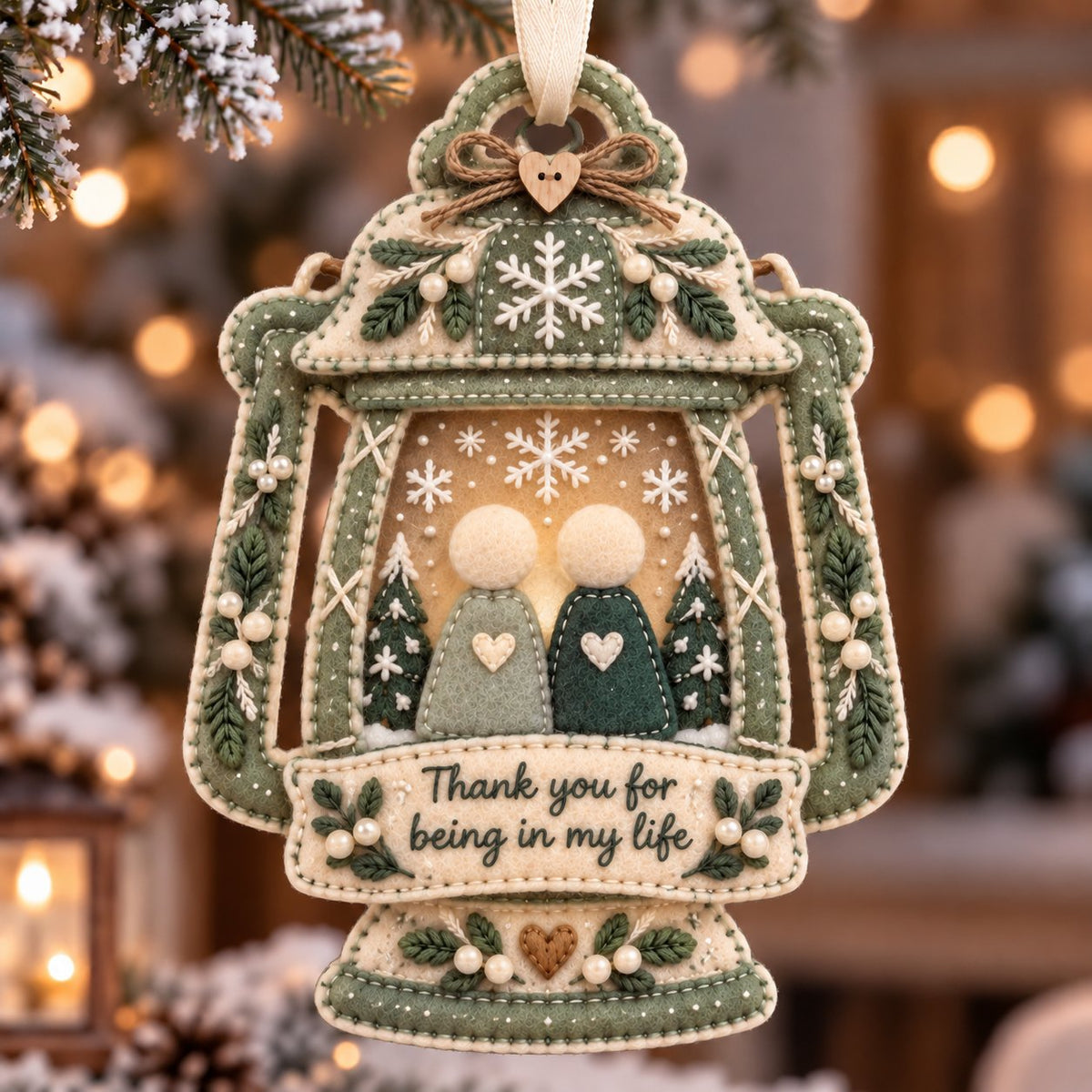 🧶Felt Holiday Keepsake Ornament