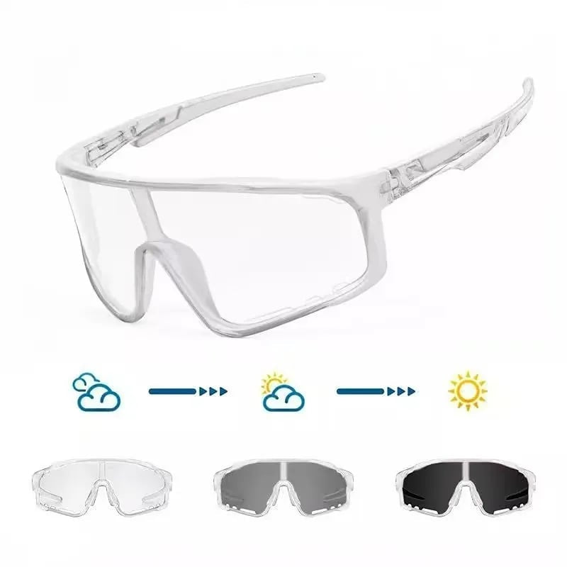 💯Photochromic Cycling Sunglasses – Auto Light Adjusting😎