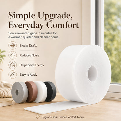 Door Weather Stripping – 16.4Ft Self-Adhesive Draft Stopper