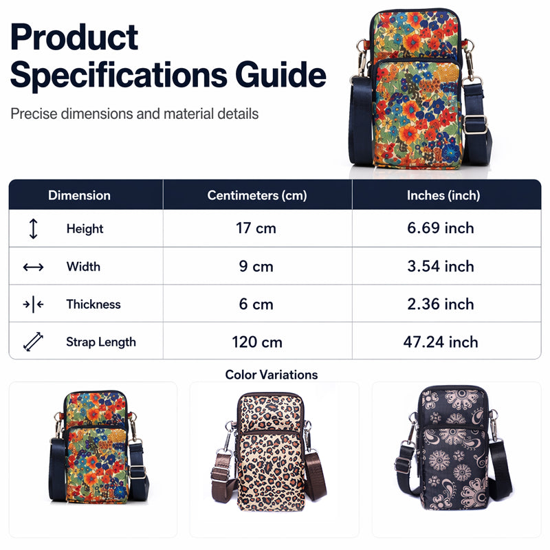 📢📢Printed Sports Armband & Crossbody Bag
