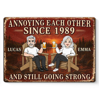 Vintage Style Wooden Hanging Sign