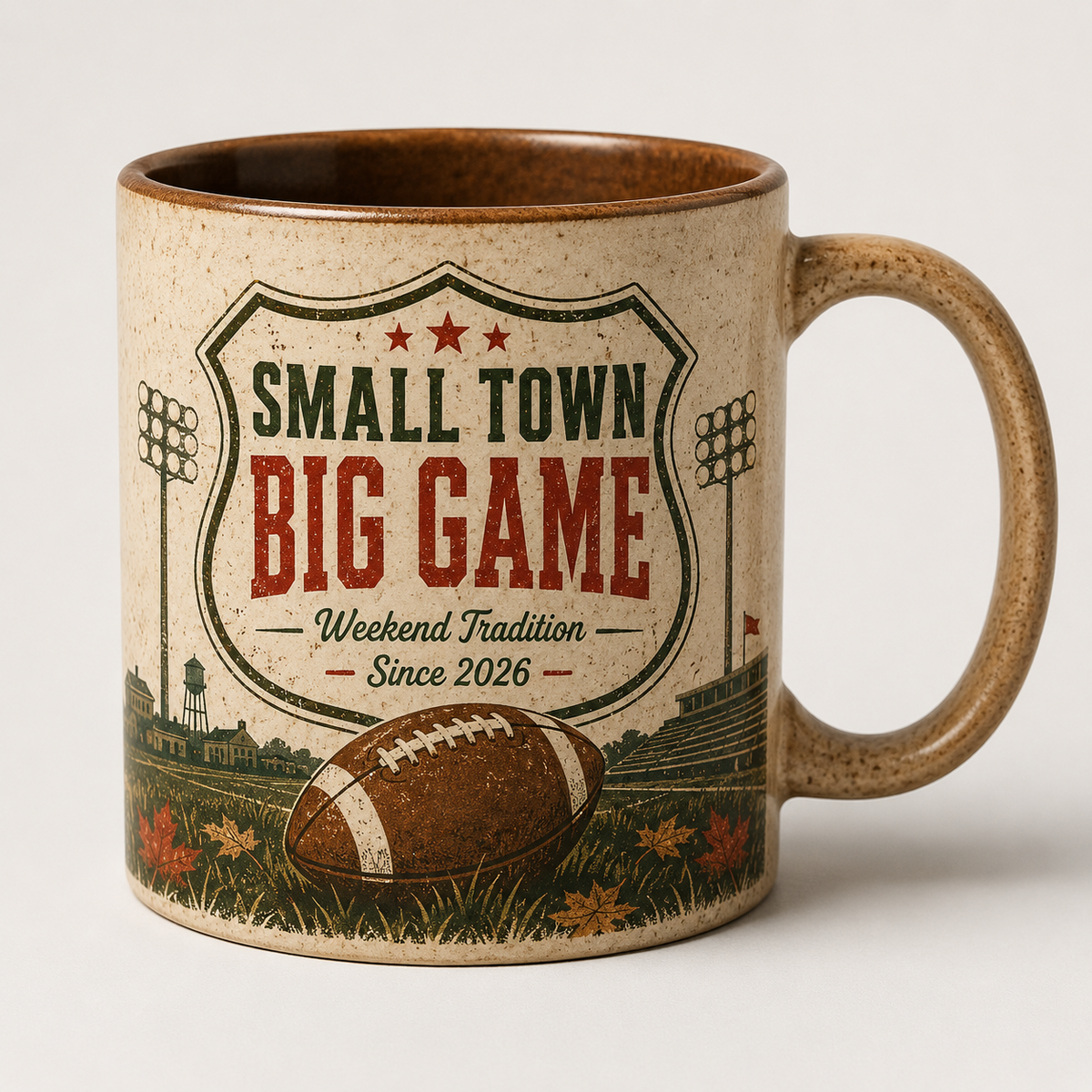 🏈 Small Town Big Game Mug