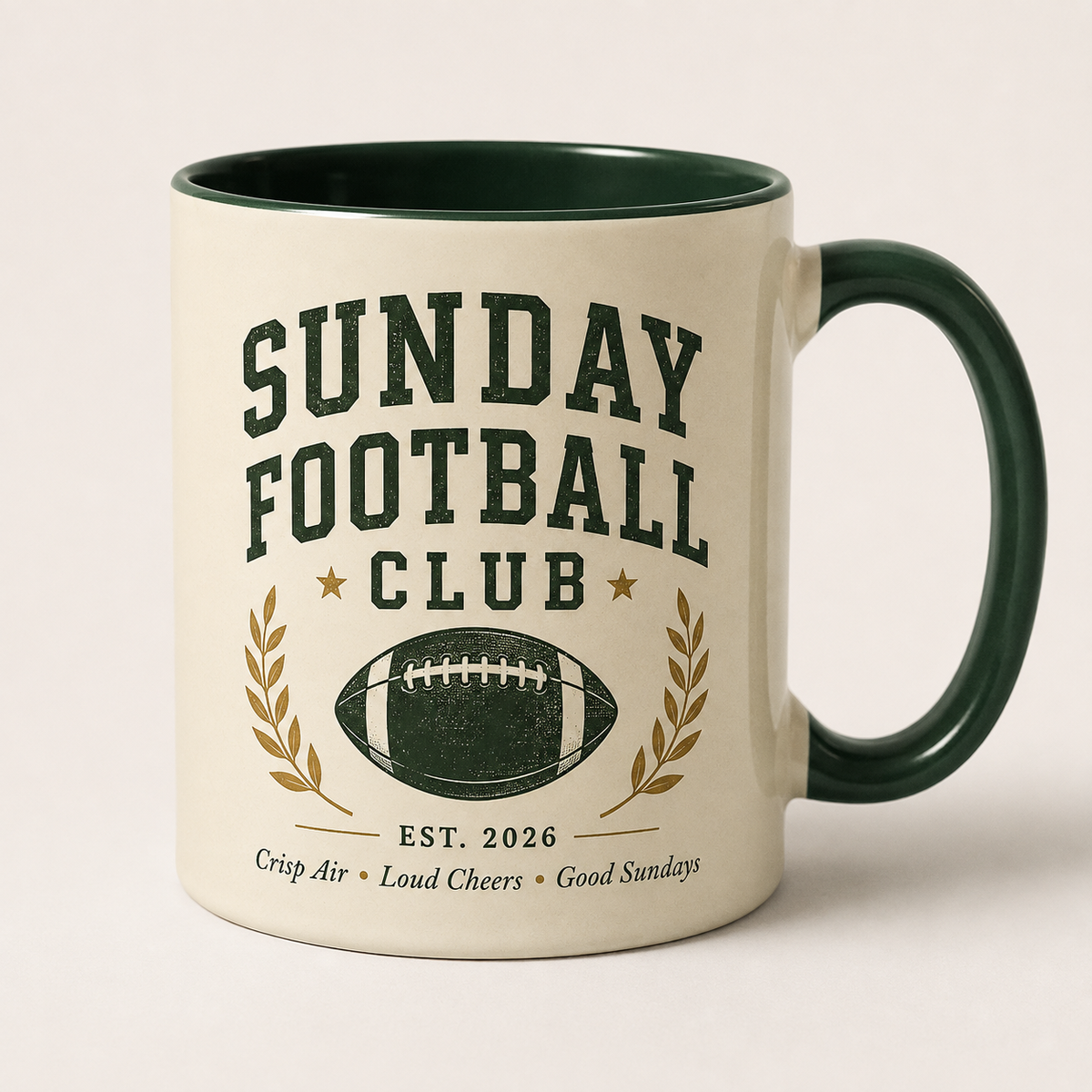 🏈 Small Town Big Game Mug