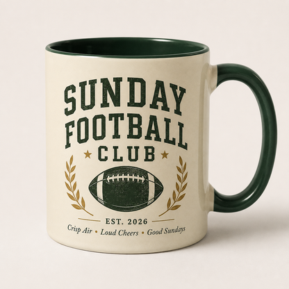 🏈 Small Town Big Game Mug