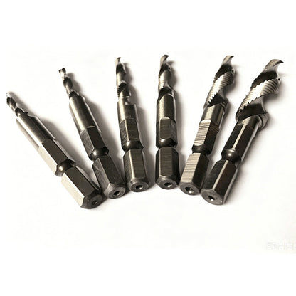Hex Shank Combination Drill and Tap Bit Set