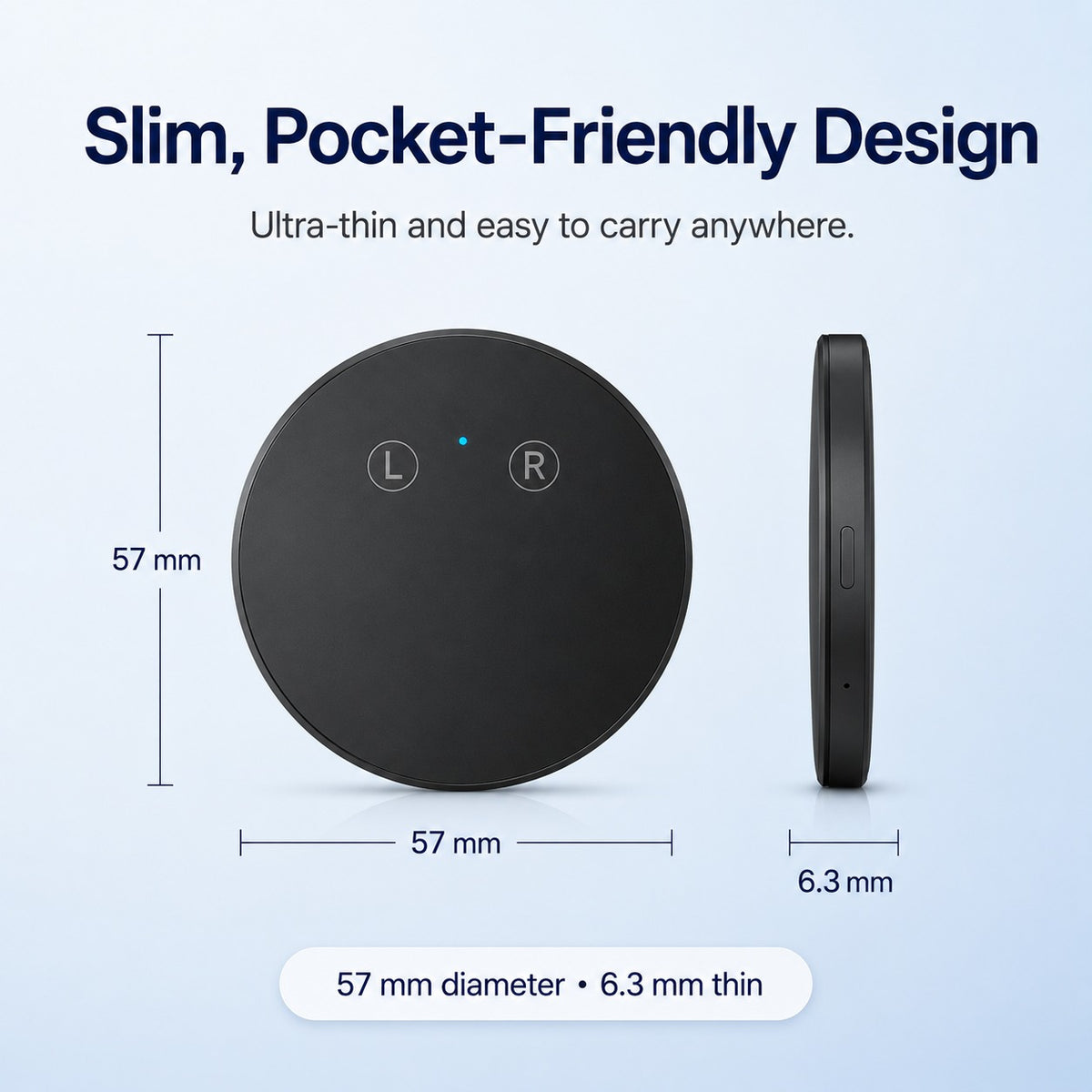 AI Language Translator Device – Real-Time Two-Way Voice Translator with Multi-Language Support