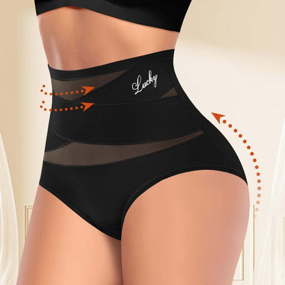 💖Last Day-Buy 2 Get 1 Free💖Plus-Size High-Waist Cross Tummy Control Panties