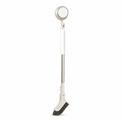 🧽 Long-Handle Corner Scrub Brush – Reach Tight Spaces Easily