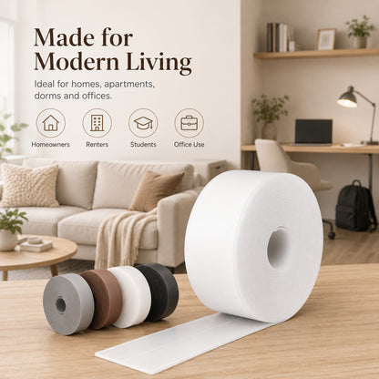 Door Weather Stripping – 16.4Ft Self-Adhesive Draft Stopper