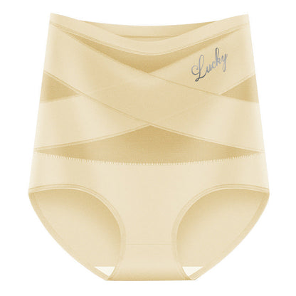 💖Last Day-Buy 2 Get 1 Free💖Plus-Size High-Waist Cross Tummy Control Panties