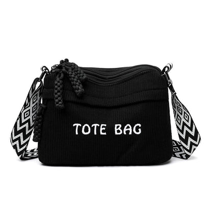 Women's Vintage Large-Capacity Crossbody Bag