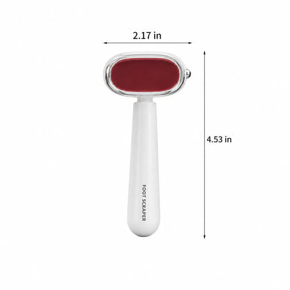 Dual‑Sided Foot Callus Remover, Replaceable Stainless Steel Blade Foot Scraper 🦶