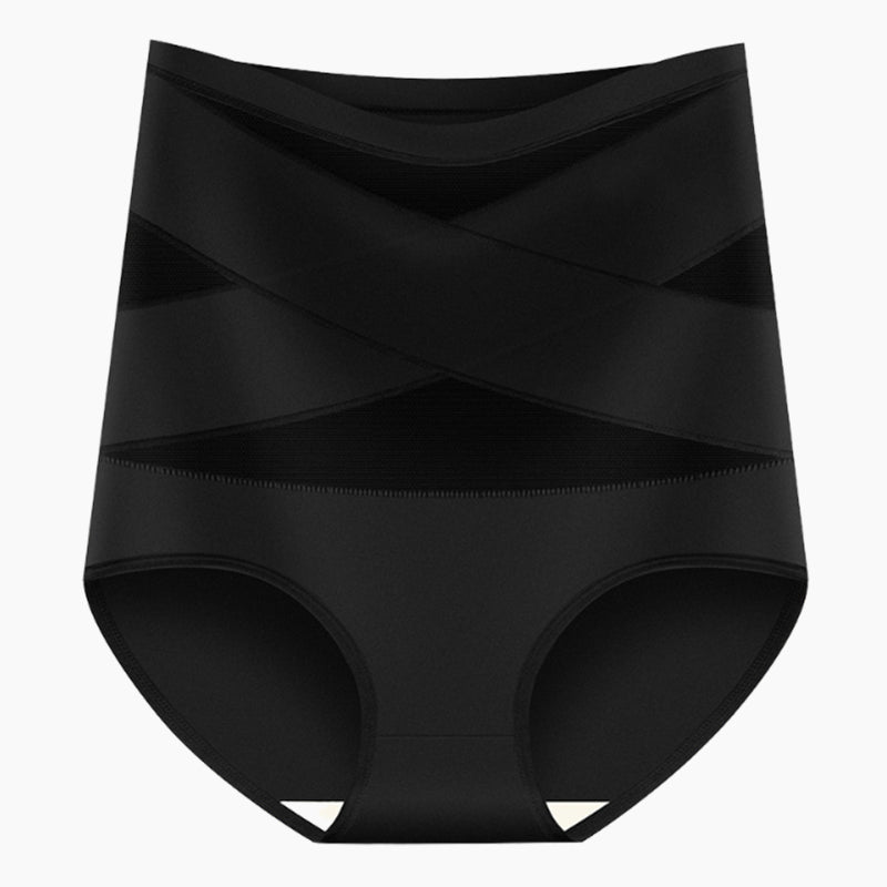 💖Last Day-Buy 2 Get 1 Free💖Plus-Size High-Waist Cross Tummy Control Panties