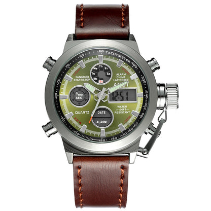 Men's Retro Digital Quartz Sports Watch