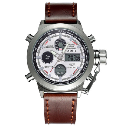 Men's Retro Digital Quartz Sports Watch