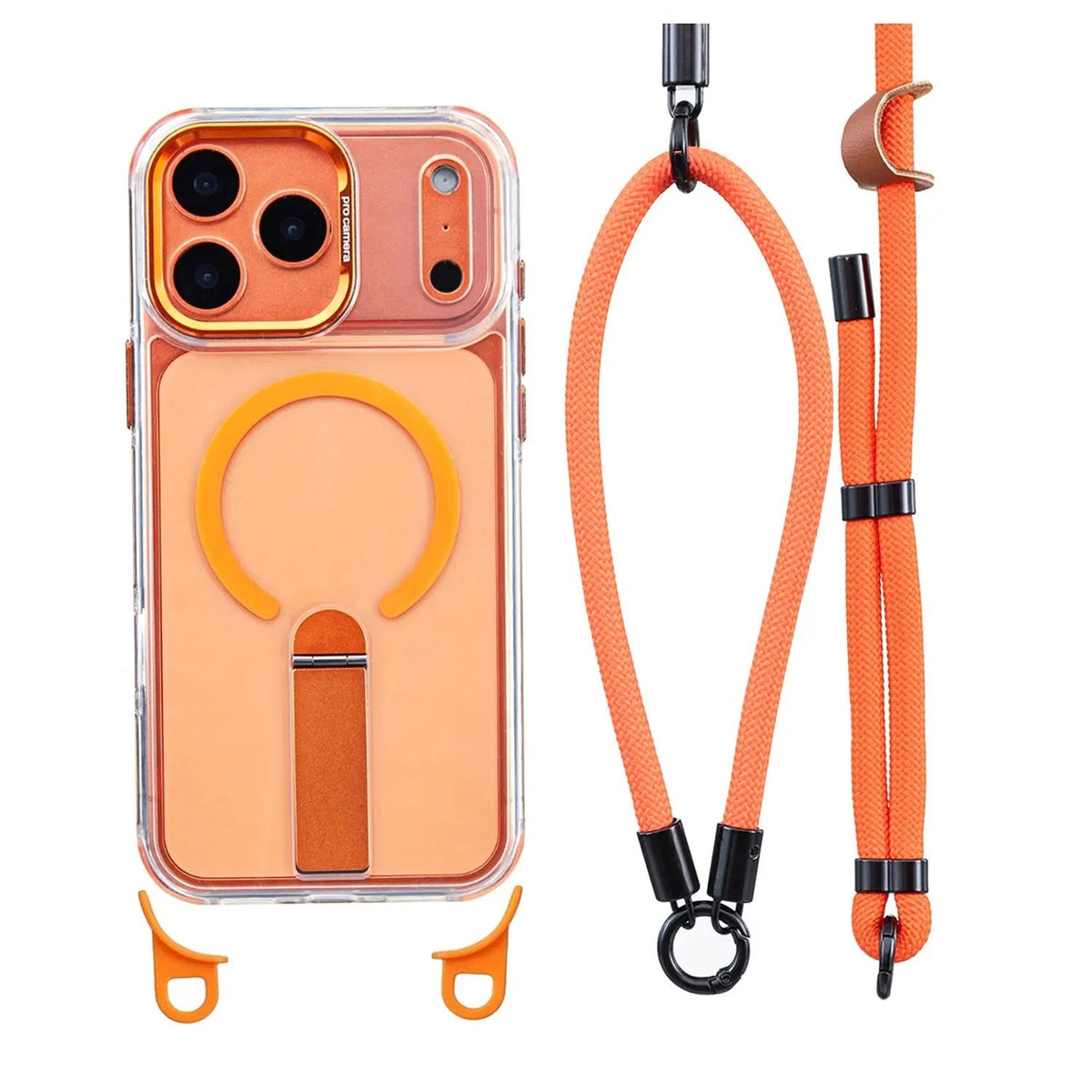 🥳2026 HOT SALE🥳💞50K+ SOLD! MagSafe Phone Case with Detachable Crossbody Neck Lanyard Strap