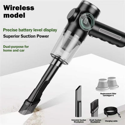 🔥Wireless Handheld Car Vacuum Cleaner Portable Cordless , Vacuum Cleaner with Multi-Nozzles