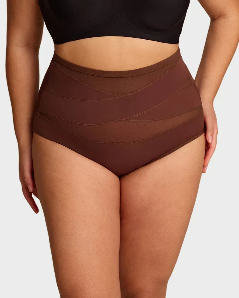 💖Last Day-Buy 2 Get 1 Free💖Plus-Size High-Waist Cross Tummy Control Panties
