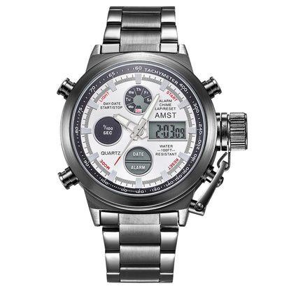Men's Retro Digital Quartz Sports Watch