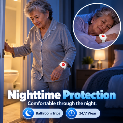 Smart WiFi SOS Emergency Button & Panic Alarm Watch🚨