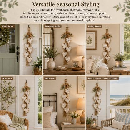 🤎 Hanging Heart Wall Decor - A Heartwarming Gift for Every Home