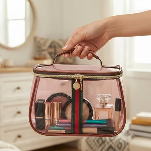 Vintage Retro Vanity Makeup Bag