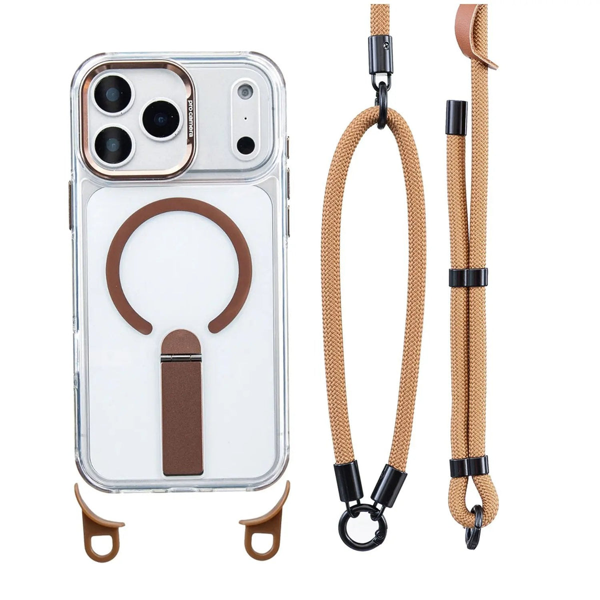🥳2026 HOT SALE🥳💞50K+ SOLD! MagSafe Phone Case with Detachable Crossbody Neck Lanyard Strap