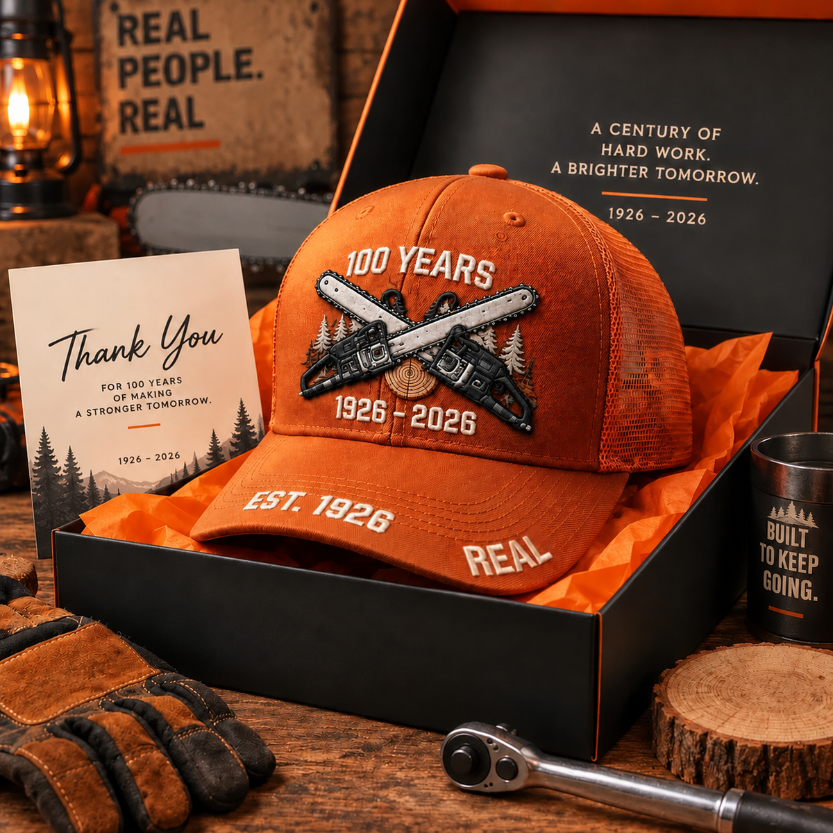 🔥 100th Anniversary Commemorative Trucker Cap